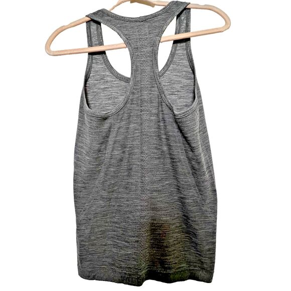 Lululemon Swift Stride Heathered Grey Racerback Tank Top Size 6 - Picture 8 of 14